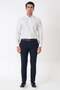 Comfort Fit Sport Collar Foldable Sleeves Ecru Linen Shirt g 1612 - 2