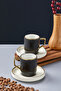 Noveris 2-person 90 ml porcelain coffee cup set ckr4610 - 3