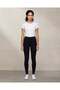 Women Black Long Length Leggings - 2