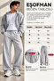 Winter Street Club Printed Adjustable Leg Baggy Sweatpants - 3