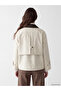 Two Mt Shop Quality Lcw Modest Brown Gabardine Plaid Oversize Women's Jacket - 4