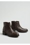 D26Kb-8280 Two Zippered Genuine Leather Boots for Women - 2