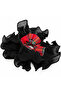 Ruffle Detailed Gingham Scrunchie Buckle - 2