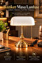 Banker Original Gold Coated Living Room Modern Design Table Lamp - 2