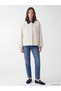 Two Mt Shop Quality Lcw Modest Blue Gabardine Plaid Oversize Women's Jacket - 2