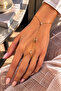 Şahmeran - Lettered Zircon Stone Steel Women's Şahmeran - 2