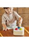 Punch & Drop Bin — Wooden Toddler Toy - 3