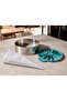 Cheesecake Circle with Base 26 cm (H:6 cm) + Cake Slicer (10/12 Slices) + Imported Cream Bag Se