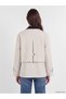 Two Mt Shop Quality Lcw Modest Blue Gabardine Plaid Oversize Women's Jacket - 5