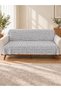 Premium Dot Based Embossed Patterned Sofa Cover Sofa Bed Cover Sofa Shawl 160X205 cm - 4