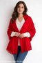 10 Pcs Polar Winter Claret Red Scarf Shawl Puffy Chic Premium Soft - 2