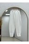 Gülruh Skuba Altı Pensli Trousers-Mt7499 White - 2