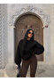 Black Sleeve Piece Embellished Sweatshirt - 2