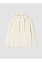 Two Mt Shop Quality Xside Beige Hooded Oversize Women's Plush Jacket - 6