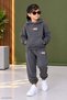 Children's Kangaroo Pocket Hooded Set 11590 - 2