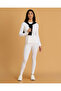 Women White & Black Full Length Leggings Pack Of 2 - 4