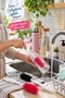 Silicone Bottle & Baby Bottle Cleaning Brush Long Handle Thermos Flask Jug Brush - 4