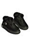 Z380576302 Black Suede Artificial Fur Women's Boots - 5