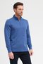 Men's Stand Collar Zippered Sweatshirt - 5