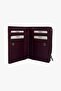56-2008 Women's Burgundy Leather Wallet - 5
