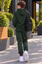 Boys' Zippered Hooded Rubberized Track Suit with Rubberized Legs - 2