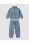 2-Piece Baby Boy London Bear Printed 100% Cotton Ribbed Baby Set 6-9,9-12,12-18,18-24 Months Top and Bottom 2-Piece Newborn Baby Set 3-Piece Ribbed Winter Baby Boy Set