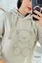 Stone Embroidered 2 Thread Sweatshirt 7K021