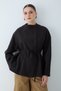 Women's Stand Collar Buttoned Belted Asymmetrical Cut Short Jacket - Brown - 4