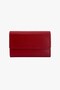 56-2007 Women's Red Leather Wallet - 2