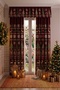 New Year's Special Colored 2-Wing Decorative Background Curtain Collection