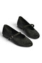 Z820055514 Black Sparkly Women's Ballerinas - 5