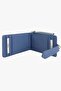 23-1045 Women's Blue Leather Wallet - 5