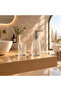 Sasha Glass 2-Piece Bathroom Set Transparent - 2
