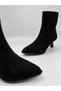 Pointed Toe Short 5cm Nut Heel Women's Boots - 2