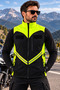 Softshell Fabric, Water Resistant Biker Vest, Reflective, Adjustable from the Sides - 3