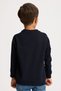 Boy's Navy Blue Sweatshirt 50329954-Vr033 - 5