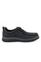 Men's Winter Waterproof Non-Slip Vibram Sole Orthopedic Inner Lining Genuine Leather Casual Shoes Wide Fit - 4