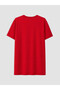 Two Mt Shop Quality Lcw Young Red Combed Cotton Printed Short Sleeve Women's Nightgown - 6