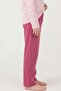 Girl's Pink Pajama Bottoms - 3