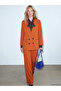 Alita City Lcw Vision Orange Plain Standard & Regular Women's Blazer Jacket with a Difference - 2