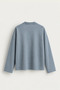 Alvan - Gray - Washed Effect - Long Sleeve Men's T-Shirt - 2