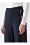 Two Mt Shop Quality Lcw Modest Navy Blue Interlock Plain Comfortable & Relaxing Women's Sweatpants - 3