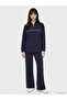 Two Mt Shop Quality Lcw Modest Navy Blue Interlock Plain Comfortable & Relaxing Women's Sweatpants
