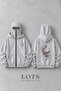 Snow Masked Ninja Unisex Sweatshirt Cardigan 2Strands Thick Fleece