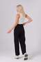 Maternity Adjustable Waist High Waist Barrel Sweatpants Black - 7