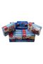 4-Piece Firefighter Themed Building Set Helicopter Fire Truck Rescue Vehicle and Fire Station - 3