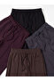 Two Mt Shop Quality Xside Black Interlock Plain Standard & Regular Women's Sweatpants - 3
