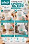 Plastic Practical Rotating Flour Sieve with Handle Flour Sifting Apparatus Kitchen and Baking - 3
