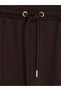 Two Mt Shop Quality Lcw Everyday Brown Diver Fabric Straight Loose & Baggy Women's Sweatpants - 6
