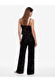 Relaxed Fit Tulle Floral Patterned Long Pajama Bottoms - 4
